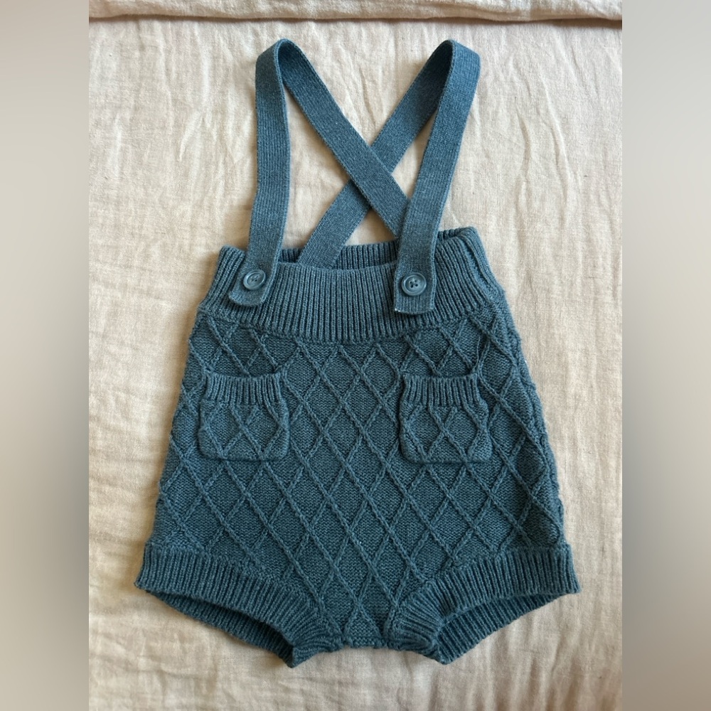 Jamie Kay Gray Knit Romper